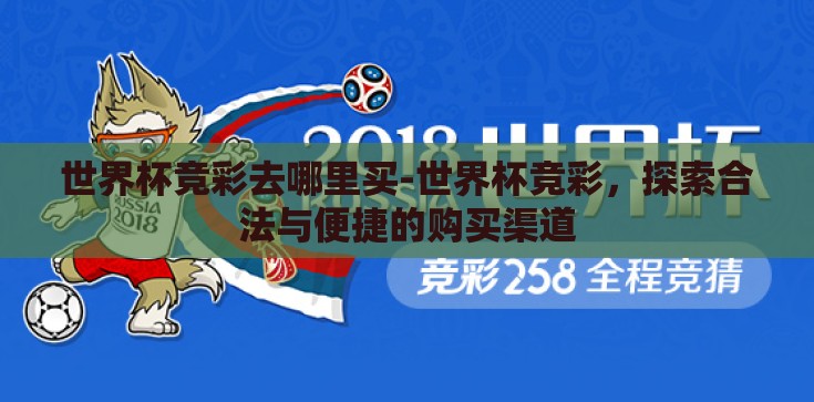 世界杯竞彩去哪里买-世界杯竞彩，探索合法与便捷的购买渠道