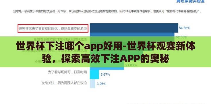 世界杯下注哪个app好用-世界杯观赛新体验,探索高效下注APP的奥秘 世界杯下注哪个app好用-世界杯观赛新体验,探索高效下注APP的奥秘